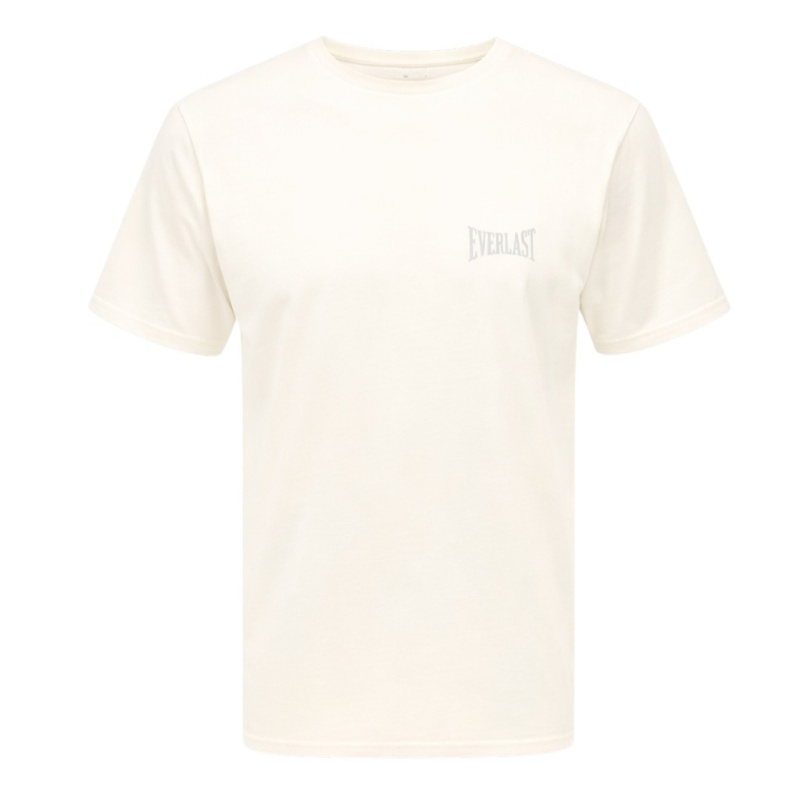 Pánské tričko Everlast bílé (TMB004-off white) XXL