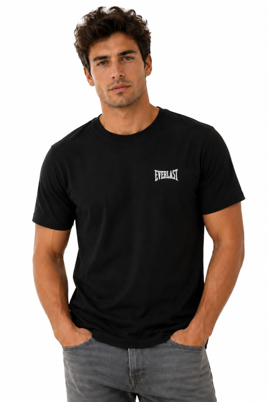 Pánské tričko Everlast černé (TMB004-black) M