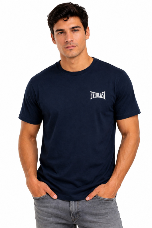 Pánské tričko Everlast modré (TMB004-navy) L