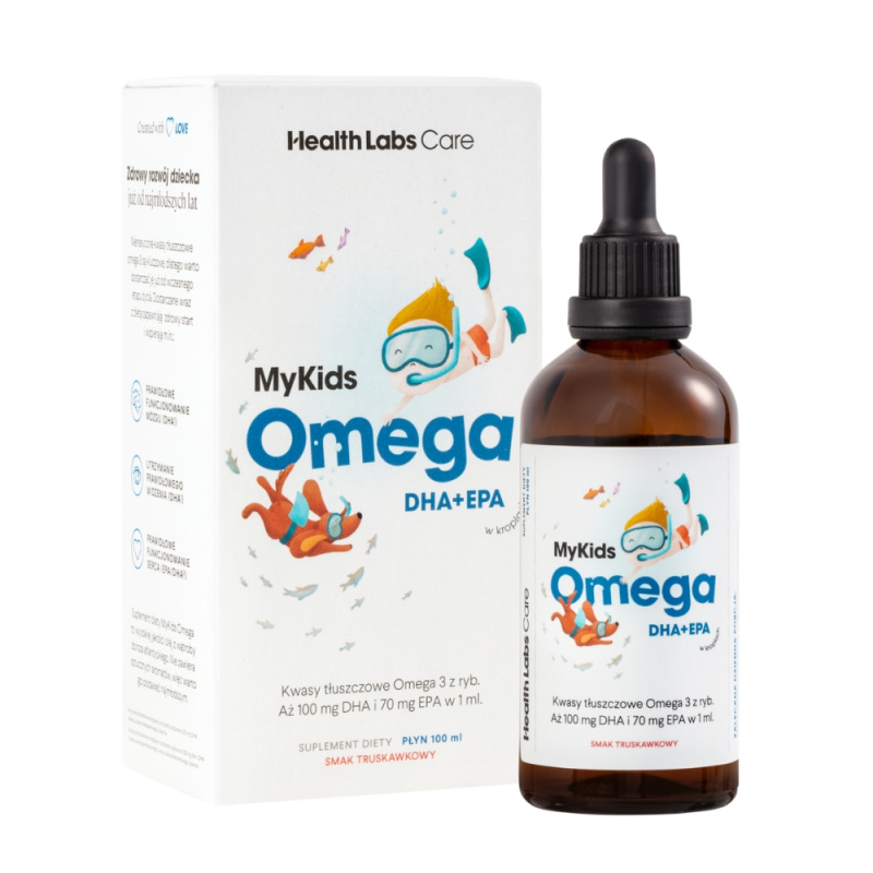 Health Labs Care MyKids Omega pro podporu mozku 100 ml