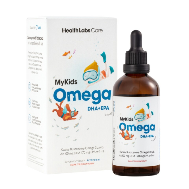 Health Labs Care MyKids Omega pro podporu mozku 100 ml
