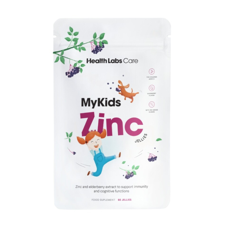 HEALTH LABS CARE My Kids Zinek želé bonbony 60 kusů