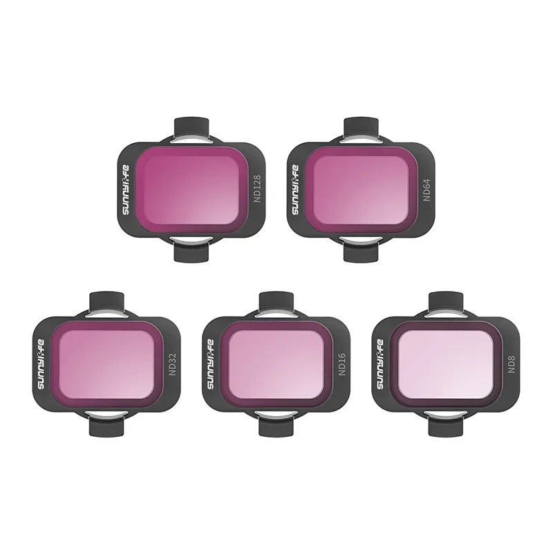 Sada 5 filtrů Sunnylife ND 8/16/32/64/128 pro DJI Avata 2