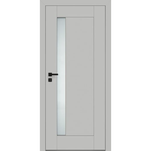 Interiérové dveře Naturel Estra 11 pravé 80 cm šedá matná ESTRA11SM80P