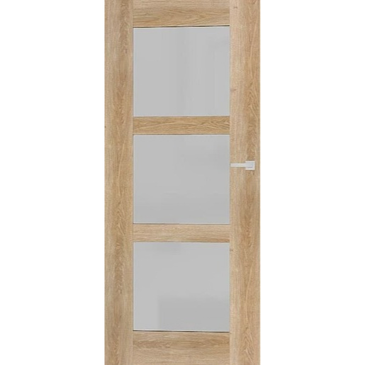 DRE Estra interiérové dveře levé 80 cm jilm ESTRA4J80L