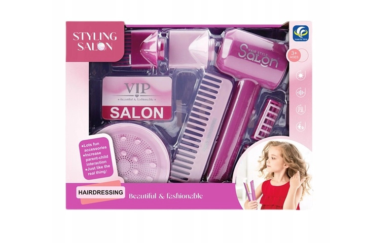 Dětský kadeřnický salon se sušičkou