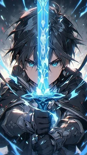Diamantové malování Kirito 30x40 cm