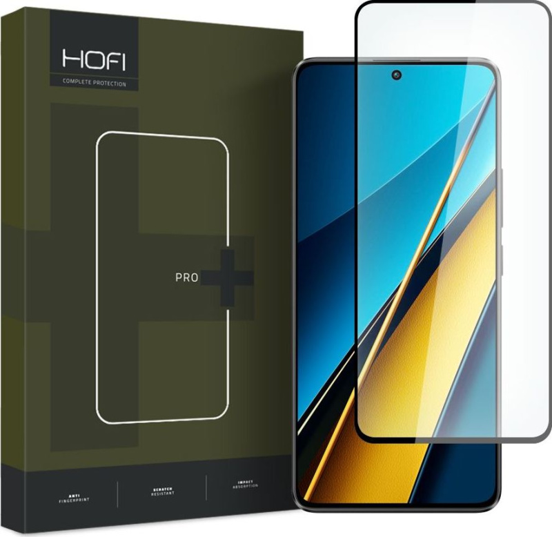 Hofi Hybridní ochranné sklo na Xiaomi Poco X6 5G - Hofi, Glass Pro+