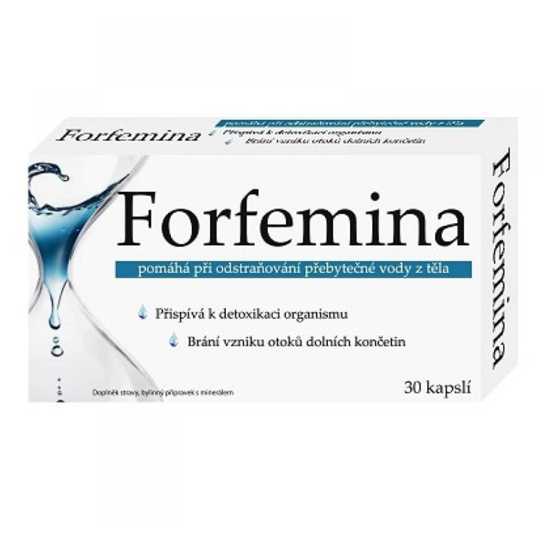 Forfemina odvodnění těla 30 kapslí