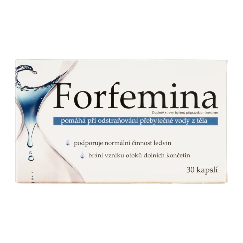 Forfemina odvodnění těla 30 kapslí