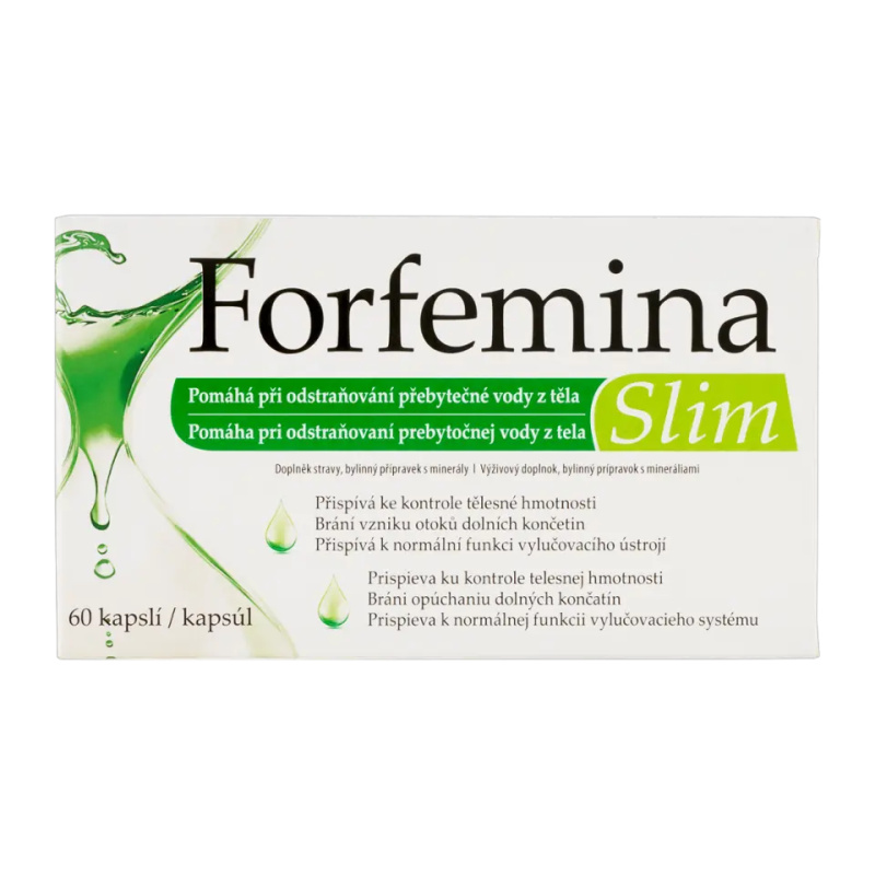 Forfemina Slim odvodnění těla 60 kapslí