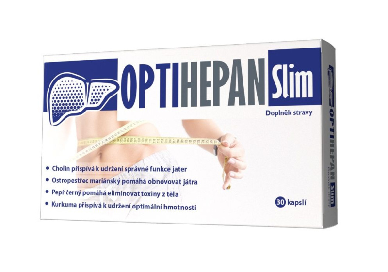 OPTIHEPAN Slim 30 kapslí
