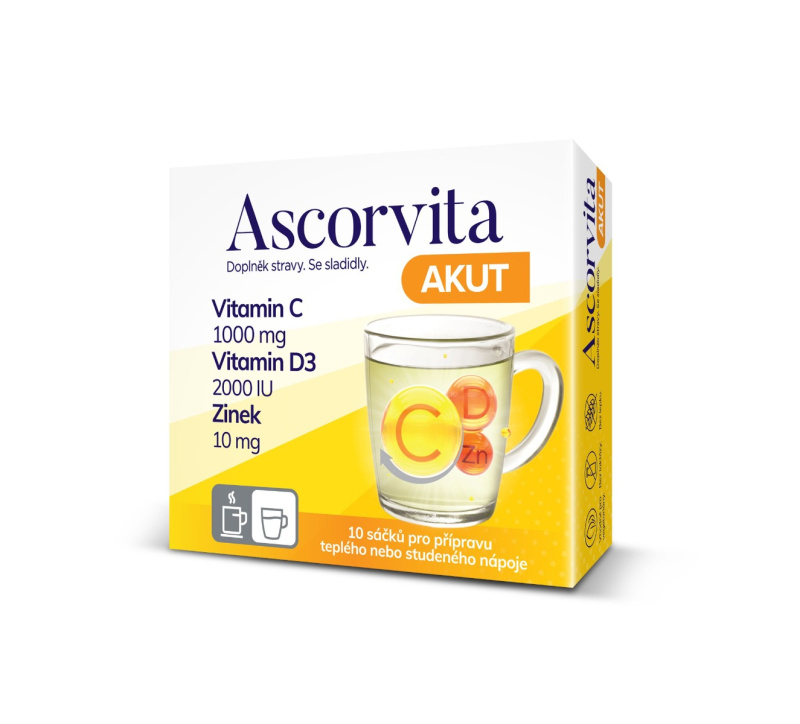 Ascorvita AKUT nápoj 10x3g
