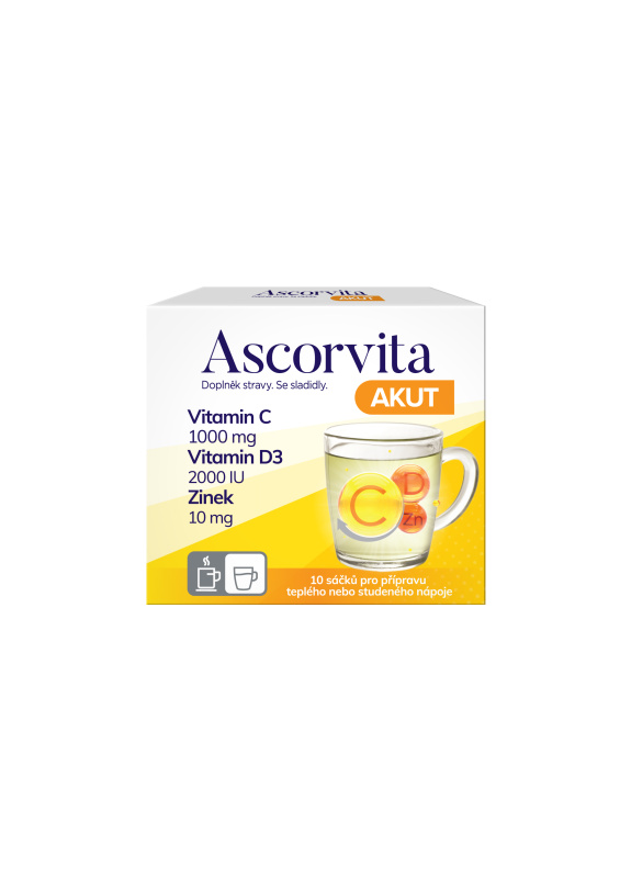 Ascorvita AKUT nápoj 10x3g