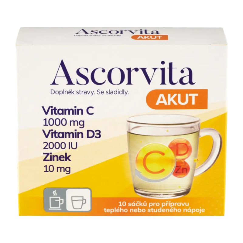 Ascorvita AKUT nápoj 10x3g