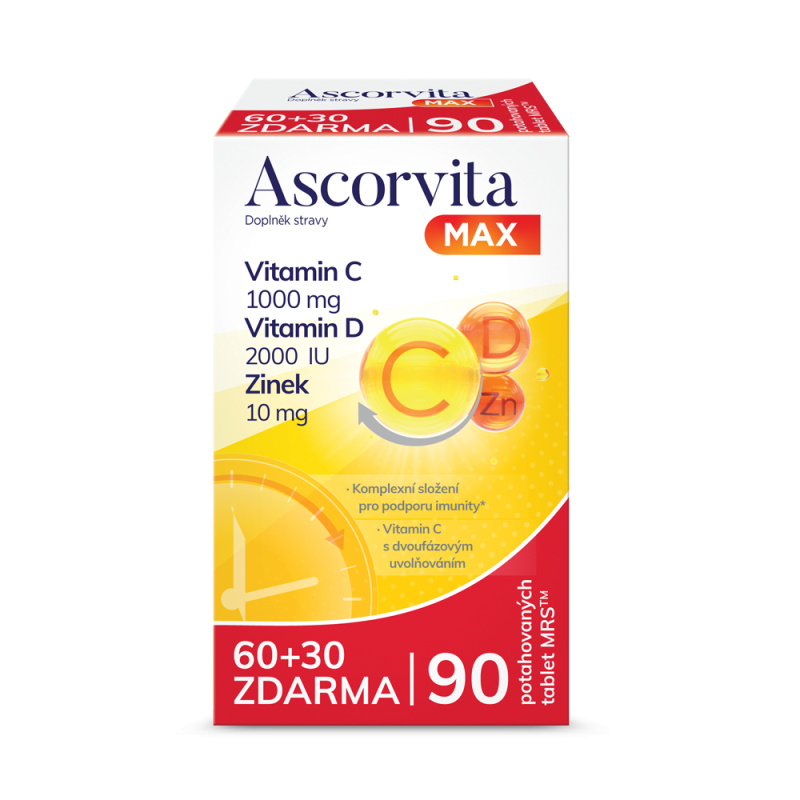 Ascorvita MAX 60+30 tablet