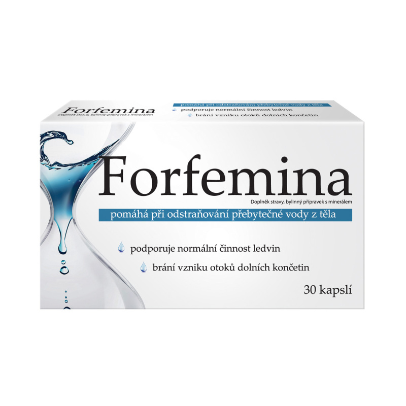 Forfemina Aqua odvodnění těla 30 kapslí