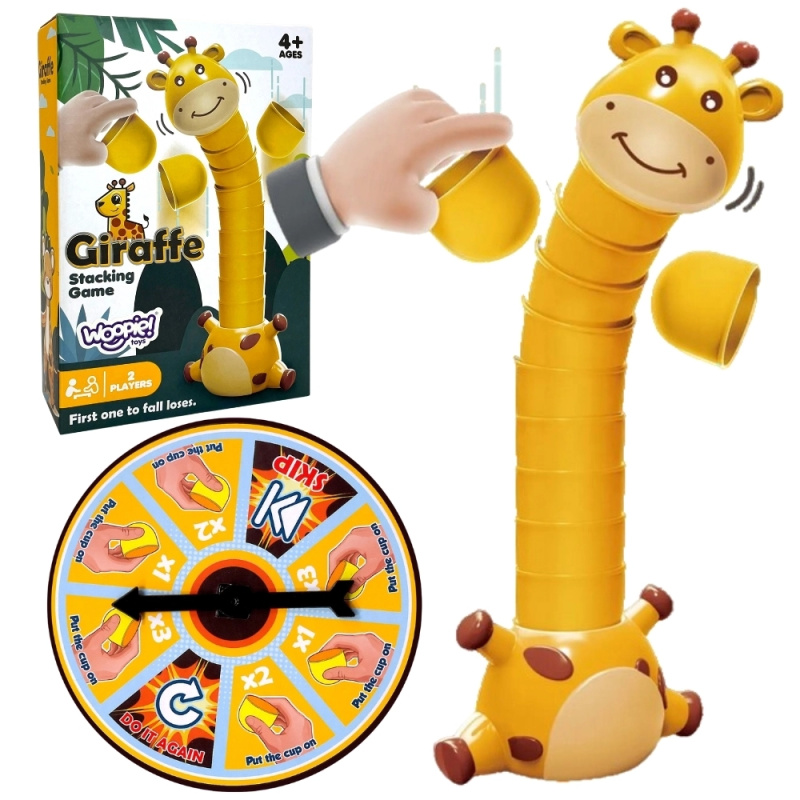 Zručnostní hra Žirafí věž WOOPIE