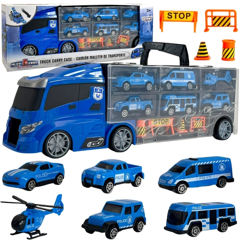 Policejní nákladní vůz 3v1 - Woopie