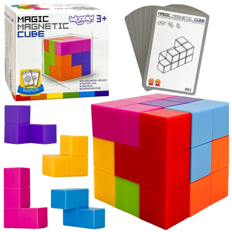 WOOPIE Tetris kostka s kartami
