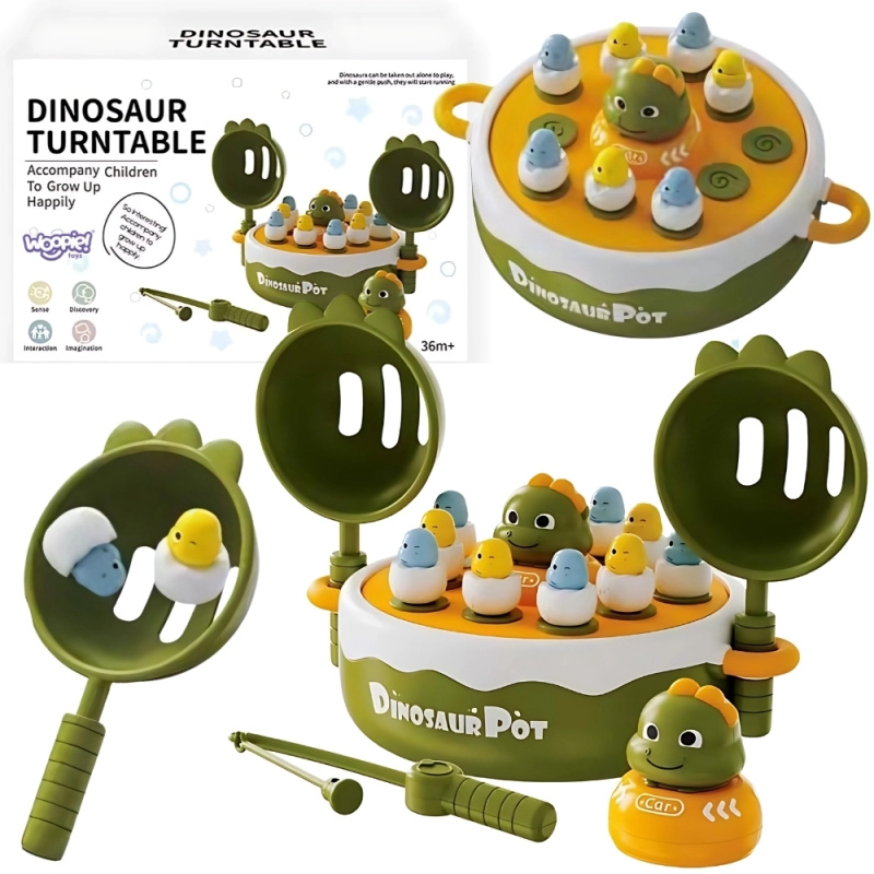 Hra Zručnostní Lovění Dinosaurů 4v1 Katapult Woopie