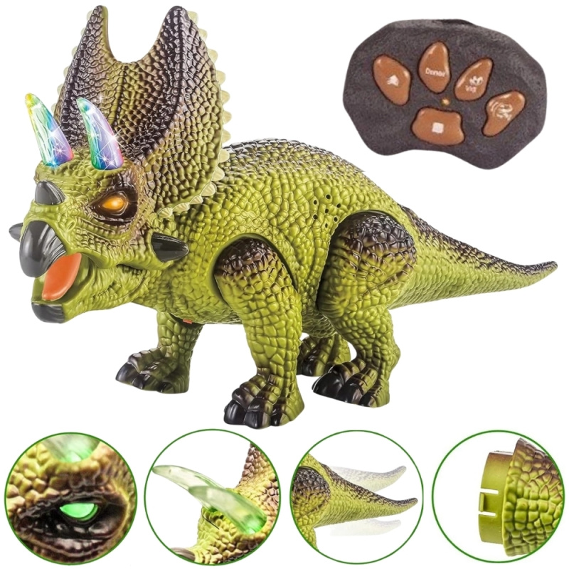Woopie Zdalně Ovládaný RC Robot Triceratops