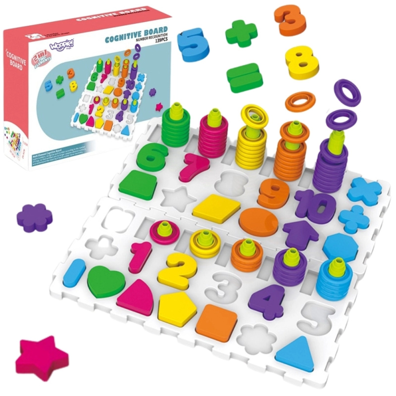 Woopie Montessori Vzdělávací Skládačka Sorter