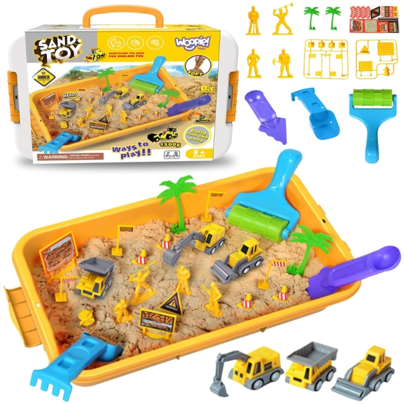Kinetický písek Stavební set XXL Woopie