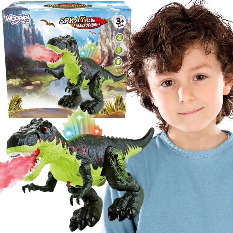 Woopie chodící dinosaurus Tyrannosaurus Rex se světelnými a zvukovými efekty