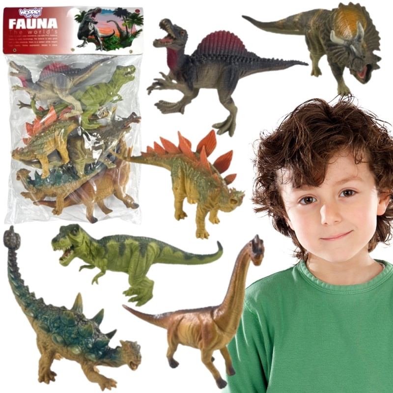 Woopie sada figurek dinosaurů 6 ks T‑Rex