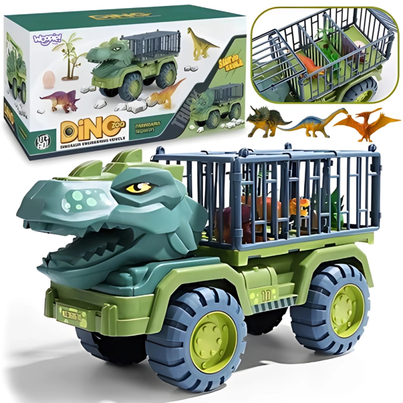 Woopie nákladní vůz – dinosauří transporter s figurkami