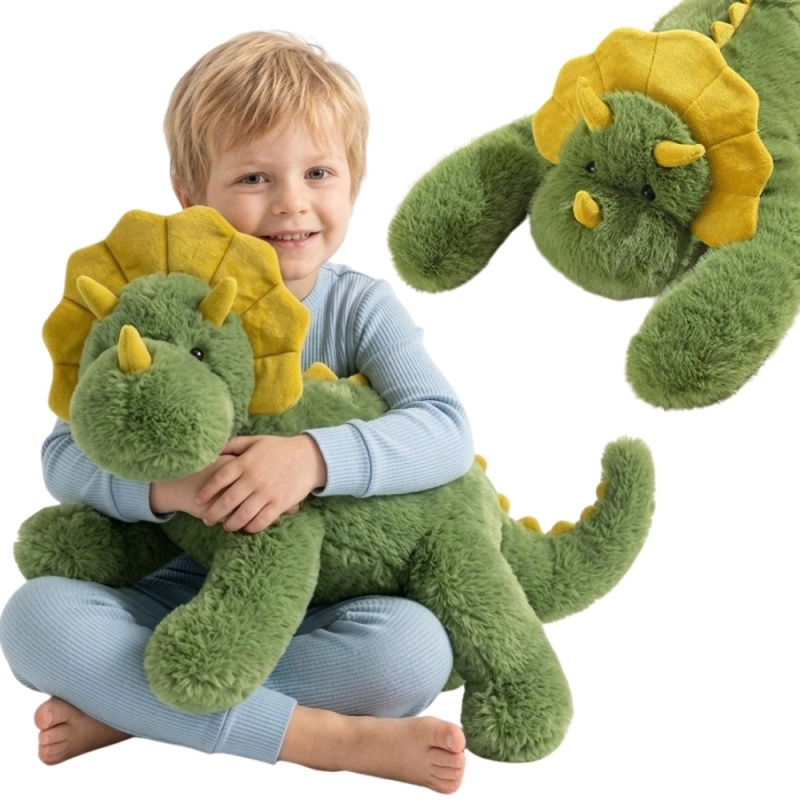 Woopie zatěžkávací plyšový dinosaurus pro relax a zklidnění 65 cm, 1,5 kg