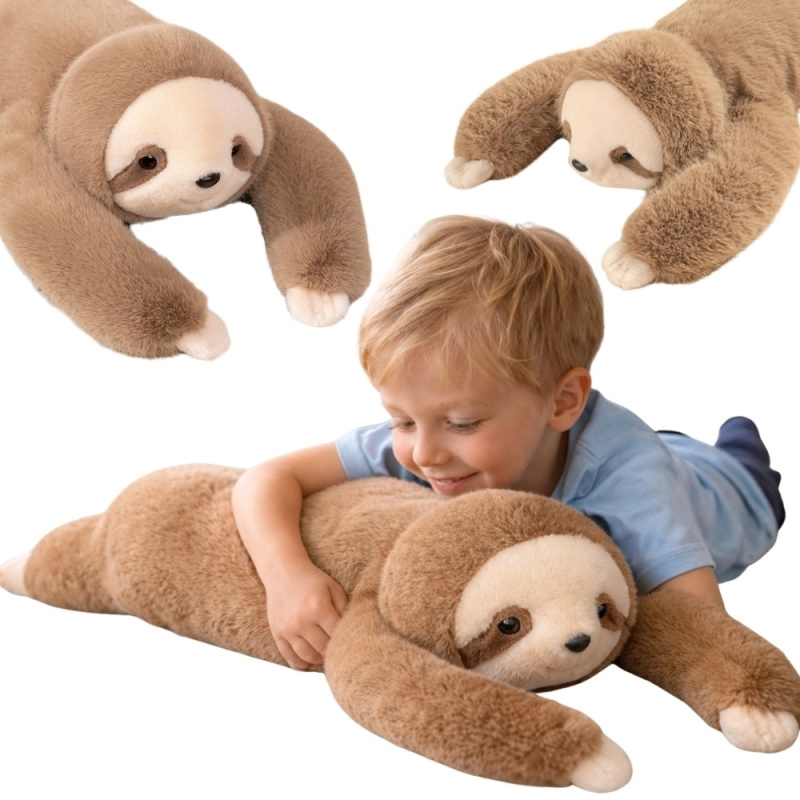 Woopie obří zátěžový plyšák lenochod 65 cm, 1,5 kg