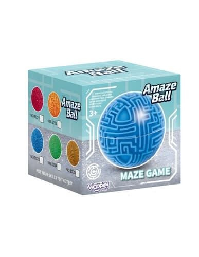 Woopie amaze ball modrá 3D labyrintová koule