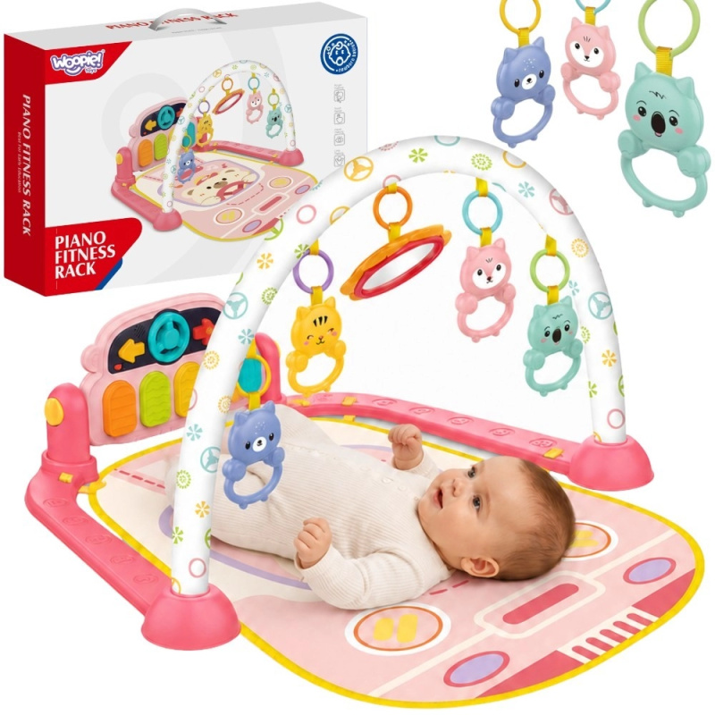 Woopie Baby interaktivní hrací deka s pianem 3v1 pro miminka