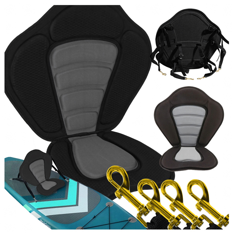 Odnímatelné kajakové sedátko s opěrkou pro SUP – měkké a lehké
