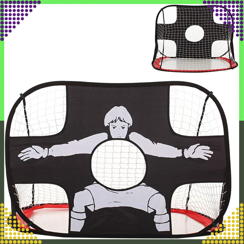 Skládací fotbalová branka 2v1 s terčovou plachtou pro přesnost