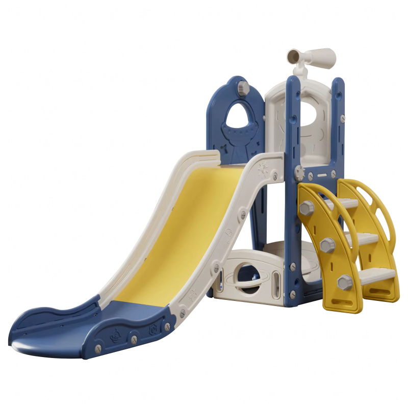 Dětská samostatně stojící skluzavka s žebříkem do domu i na zahradu