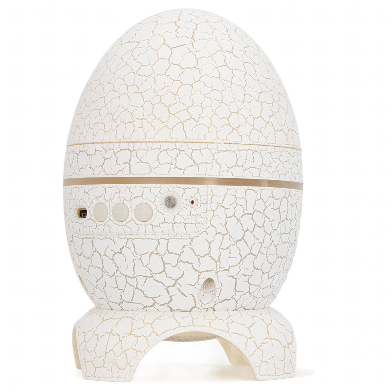 Projektor hvězd dinosauří vejce s bluetooth reproduktorem USB LED noční lampička