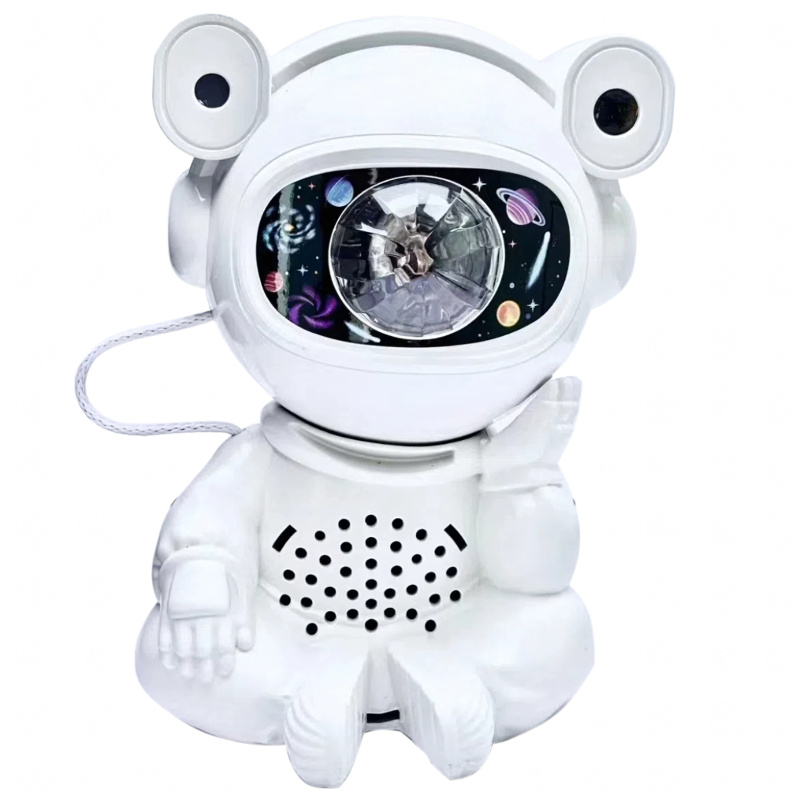 Projektor hvězd astronaut lampa noční pro děti s dálkovým ovládáním USB