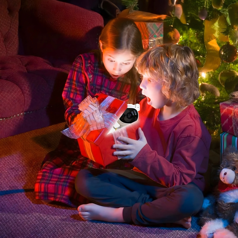 Astronaut projektor hvězd s dálkovým ovládáním – noční světlo do dětského pokoje