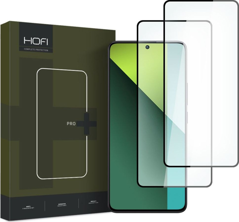 Hofi Hybridní ochranné sklo na Xiaomi Redmi Note 13 5G / 13 PRO 5G - Hofi, Glass Pro+ (2ks)