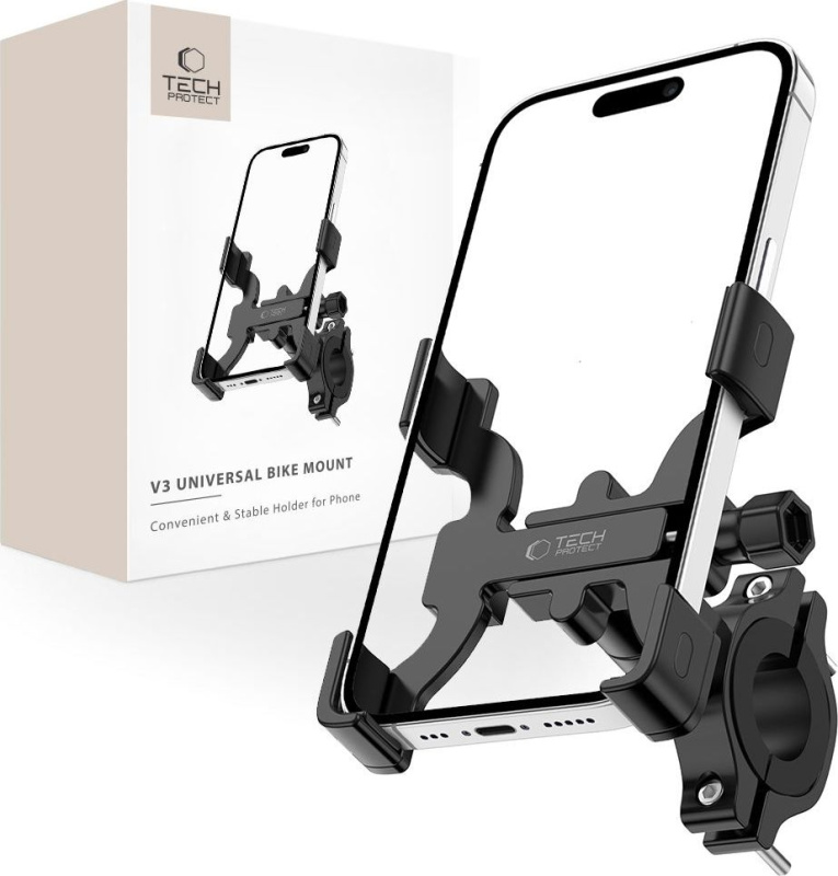 Tech-Protect Držák mobilu na kolo na řidítka - Tech-Protect, V3 Bike Mount