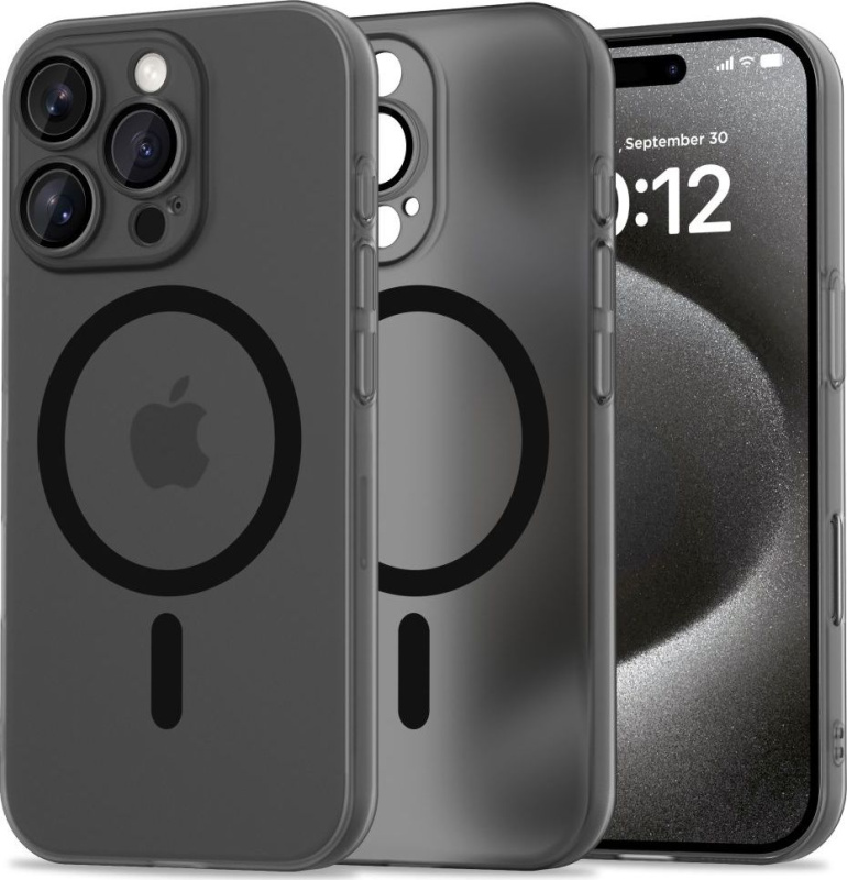 Tech-Protect Ochranný kryt na iPhone 16 Pro MAX - Tech-Protect, MagSlim MagSafe Black