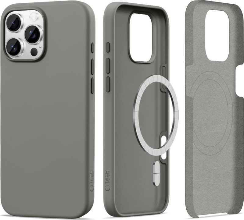 Tech-Protect Ochranný kryt na iPhone 16 Pro - Tech-Protect, Silicone MagSafe Clay