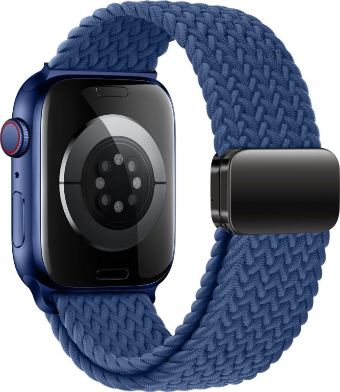 Tech-Protect Řemínek pro Apple Watch 44mm / 45mm / 46mm / 49mm - Tech-Protect, Nylonmag Blue