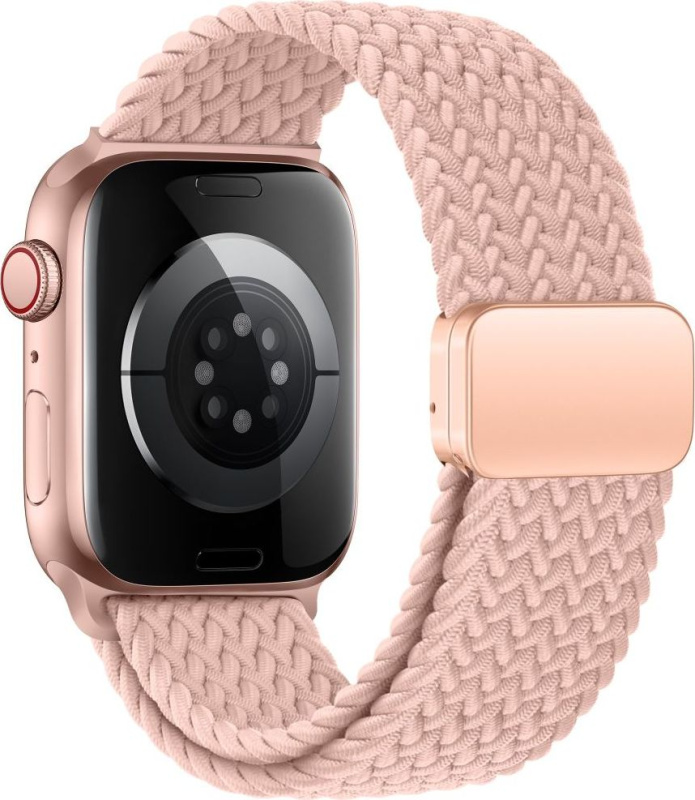 Tech-Protect Řemínek pro Apple Watch 44mm / 45mm / 46mm / 49mm - Tech-Protect, Nylonmag Rose