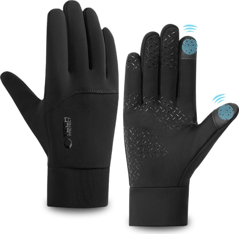 Tech-Protect Rukavice pro ovládání dotykových zařízení - Tech-Protect, WG01 Winter Touchscreen Gloves L