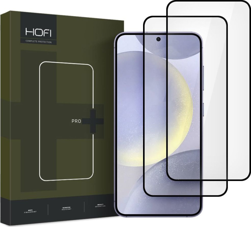 Hofi Hybridní ochranné sklo na Samsung Galaxy S25 - Hofi, Glass Pro+ (2ks)