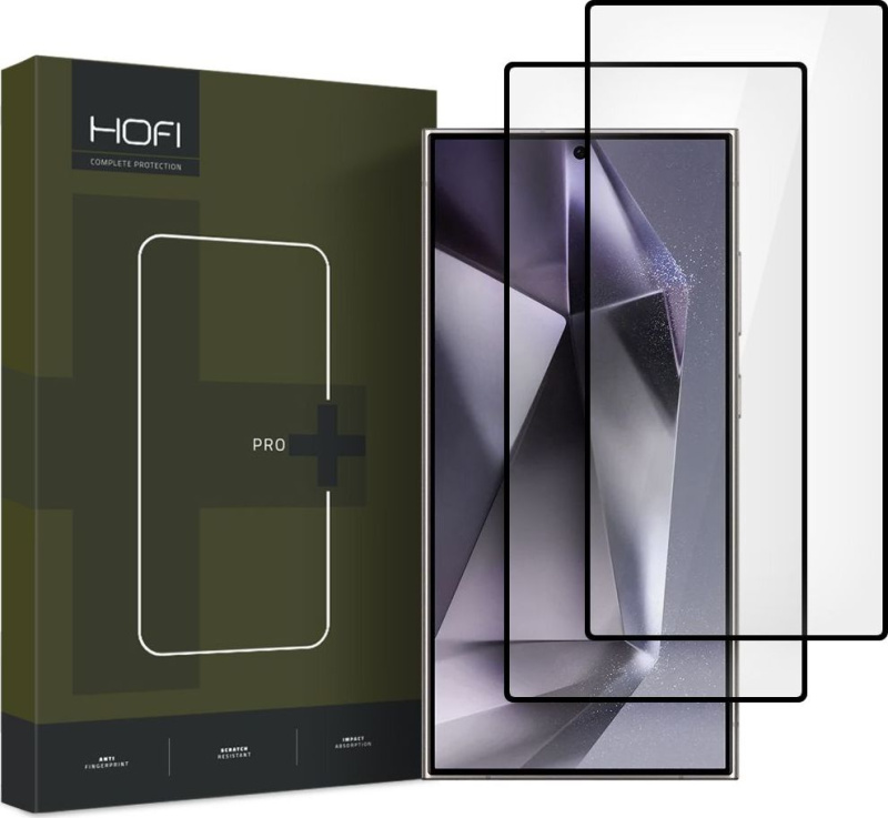 Hofi Hybridní ochranné sklo na Samsung Galaxy S25 ULTRA - Hofi, Glass Pro+ (2ks)